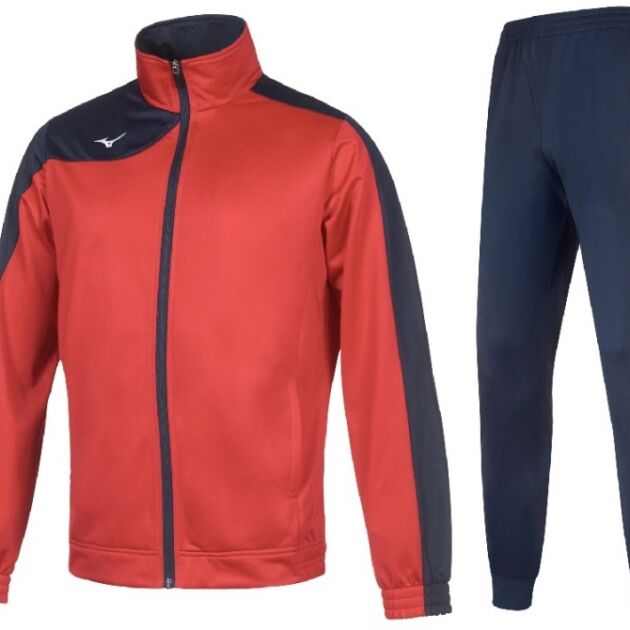 Kobe Knitted Rouge et Bleu Marine